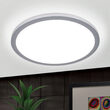 Plafoniera moderna cromata LED 40W/3200lm/3000K, Greg DL 7-629/40 TITAN Orion
